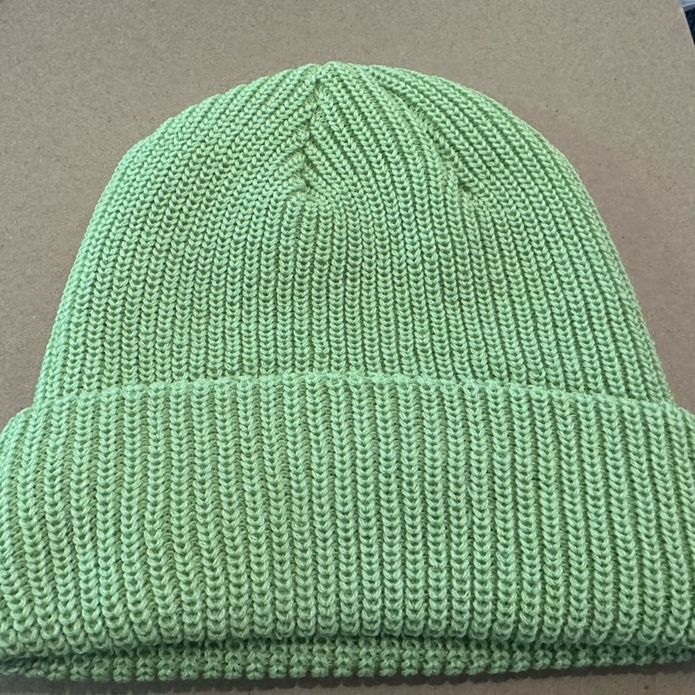 Lime Green Supreme Toque NWOT - Picture 6 of 7
